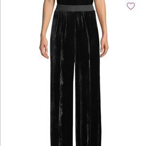 ATM Anthony Thomas Melillo velvet wide leg pants - size Xs